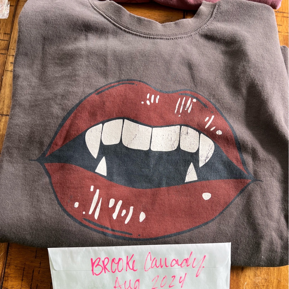 Living fully sweatshirt by Mallory Ervin